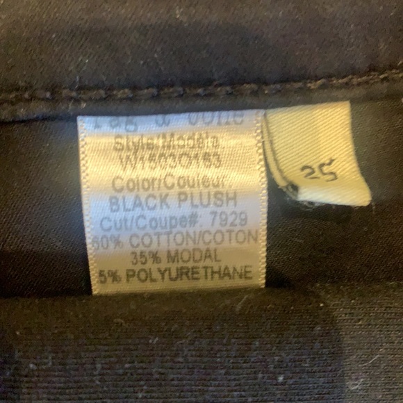 Rag and Bone Black Legging Skinny Jeans size 25 - Picture 4 of 4